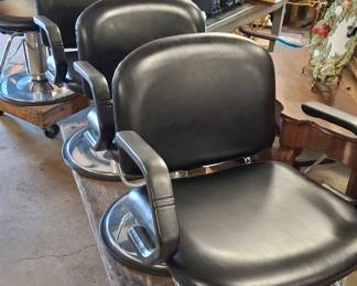 Six Jeffco salon chairs in good working condition