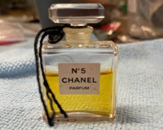 Unopened bottle and Chanel probably from the 60s