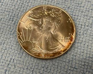 American Eagle, silver dollars