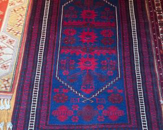 Hand-knotted Turkish Anatolian Yagcibedir Yoruk Wool Rug (71"L x 42-1/2"W)