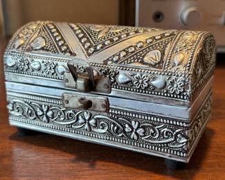 Silver Trinket Box