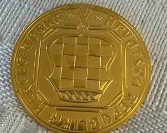 24K Austrian 1 Ducat Coin