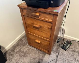 Beautiful all wood file cabinet
