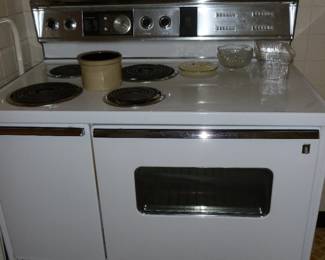 cool vintage electric range