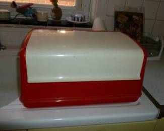vintage bread box