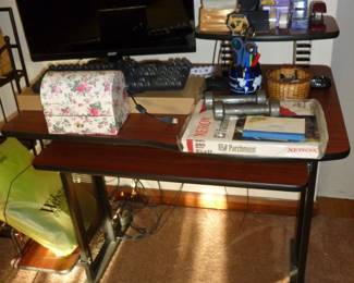 computer desk, etc