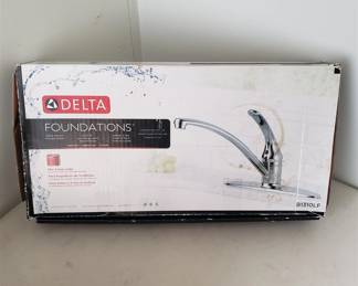 new in box Delta kitchen faucet