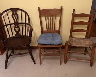 Antique chairs.