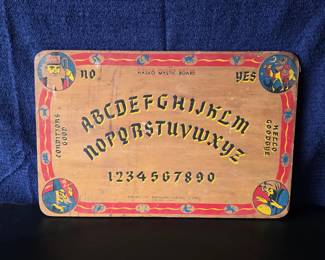 1940s spirit board