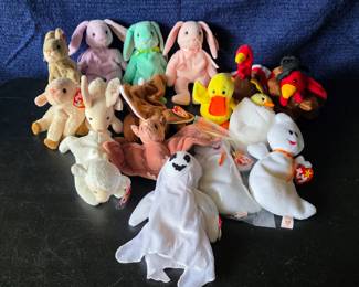 Beanie Babies, including Collector's Club exclusives