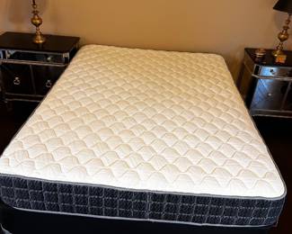 Sleep Inc Queen Size Mattress, Boxspring and Frame  Excellent condition.  No stains.  Must be able to move and load yourself