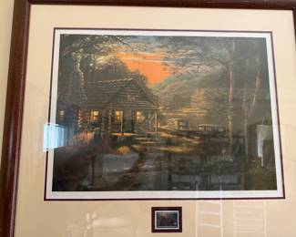 Signed A. Anderson National Wildlife Turkey Federation 1992