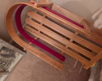 Toddler sled