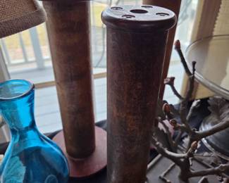 Antique thread spools