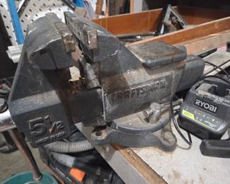 Vintage Craftsman vise