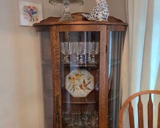 Antique display cabinet