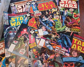 Star Wars comic book collection