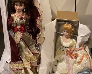 DOLLS IN ORIGINAL BOXES