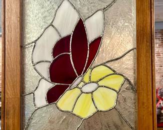 FRAMED STAINED GLASS