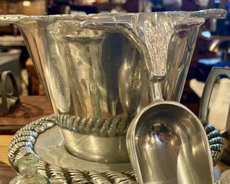WESTERN PEWTER ICE BUCKET