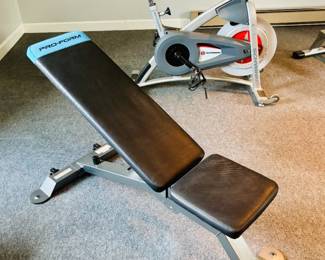 Pro Form workout bench...