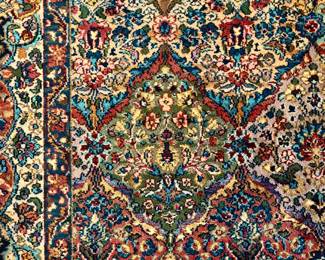 Vintage Karastan room-size carpet (12'x14') detail...
