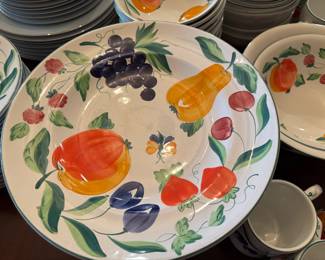 Vintage Herend Village Pottery, partial service for 12...