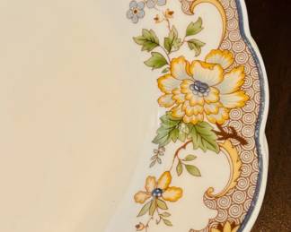 Vintage "Temple Garden" by Royal Doulton (detail)...