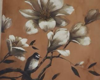 32" by 32" square painting...stretched canvas