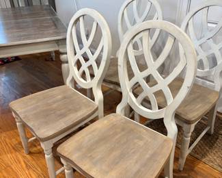 The chairs are sturdy and nice looking