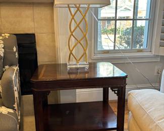 Vintage Chippendale style side table