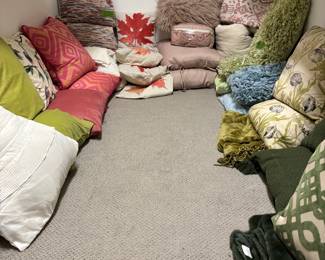 This is the pillow closet