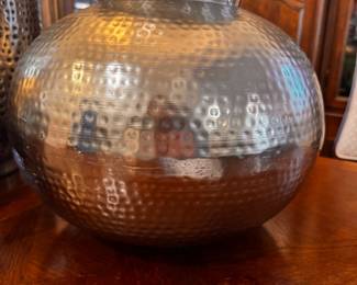 Very large nice metal vase