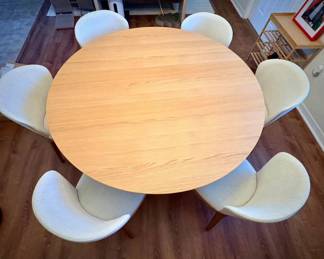 City Furniture Nomad Table and 6 Chair Set - $2000