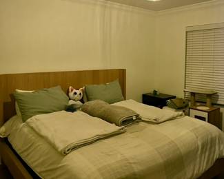 City Furniture Nomad Bed Frame - $750 // City Furniture Sterns & Foster Reserve 17" Soft Euro Pillow Top Mattress - $1000