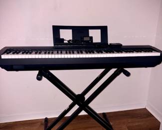 Yamaha P-45 88-Key Digital Piano GHS w/ Stand & Metronome - $200