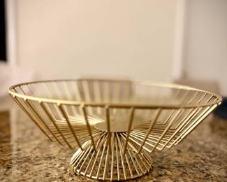 Golden Fruit Kitchen Rack - $5