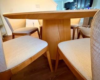 City Furniture Nomad Table and 6 Chair Set - $2000