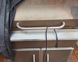 Traeger gas grill