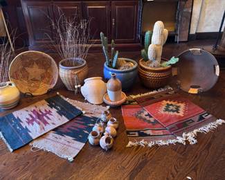 Variety of southwestern deco pieces