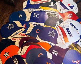 1970’s baseball paper MLB hats