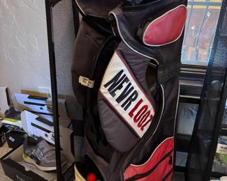 Never Looz Golf bag - organize your clubs - slot for all