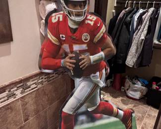 Mahomes cutout