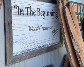 0101 In the Beginning Wood Creations