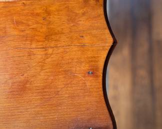 Antique Mahogany Writing Table. Measures 18" x 14" x 9" H. Photo 3 of 3. 