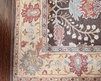 Persian-Style Rug. Measures 8" x 10". Photo 2 of 3. 