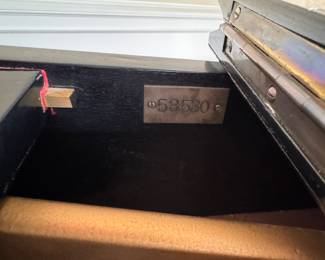 Schaaf Baby Grand Piano. Serial Number 58530. Photo 8 of 8. 