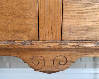 Antique Bakers Chest with Marble Top. Would Make a Great Mini Kitchen Island. Measures 42" x 27" D x 38" H. Photo 5 of 7. 