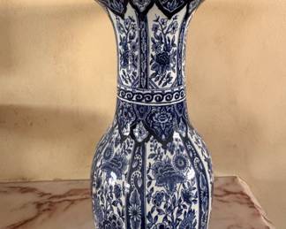Royal Sphinx Maastricht Delft Vase - 2 Available. Photo 1 of 3. 