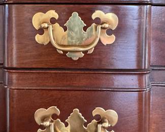 Hickory Chair Queen Anne Style Chest of Drawers — Historic James River Plantation Collection. Measures 36" W x 19" D x 32" H. Photo 2 of 5. 